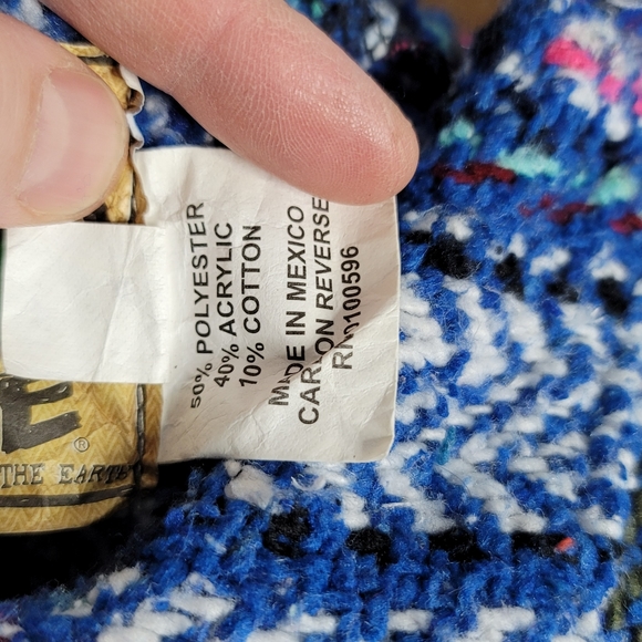 Baja Joe Drug Rug Men's Size Small - Picture 4 of 9